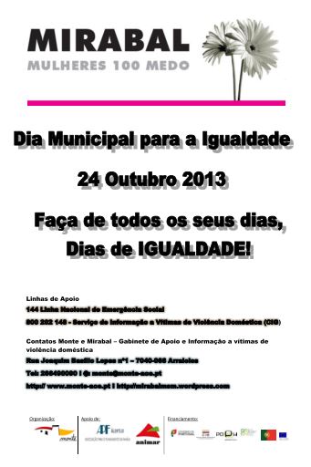 dia municipal para a igualdade